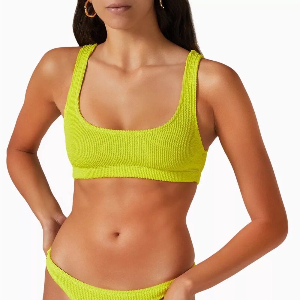 Good American Always Fits Scoop Bikini Top